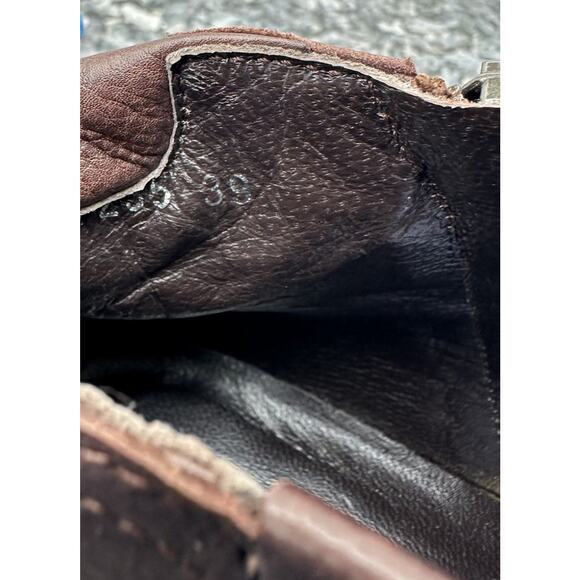 Baldinini Brown Leather Made in Italy Boots Men’s Size EU 39/ US 6 main image 10